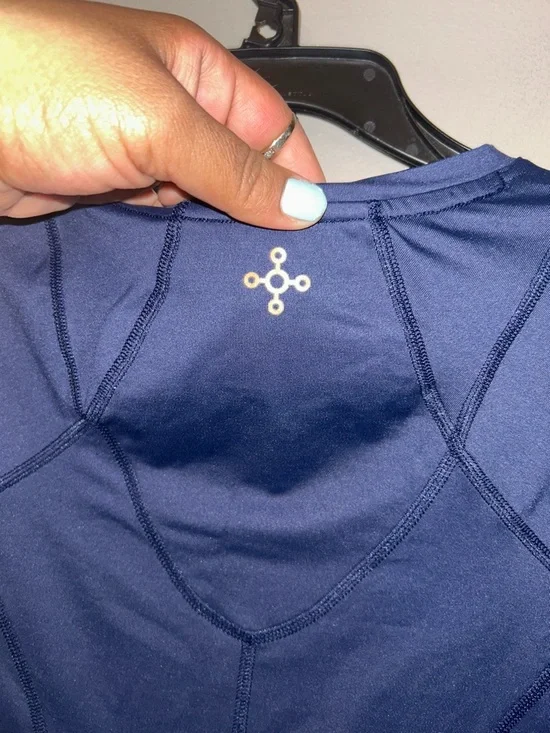 Tommy Copper Shirt - navy Shoulder Support Shirt | Women's Short Sleeve - Picture 8 of 11